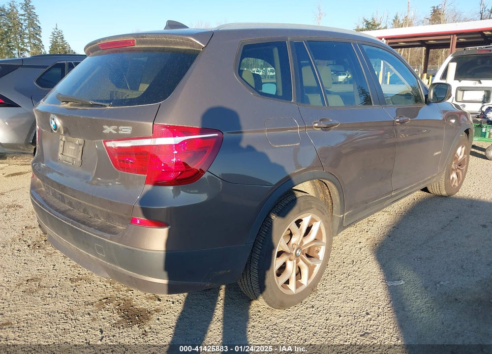 2011 BMW X3 XDRIVE35I VIN: 5UXWX7C5XBL730424