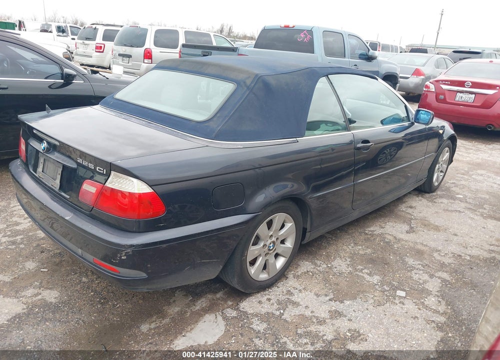 2006 BMW 325CI VIN: WBABW33456PX83708