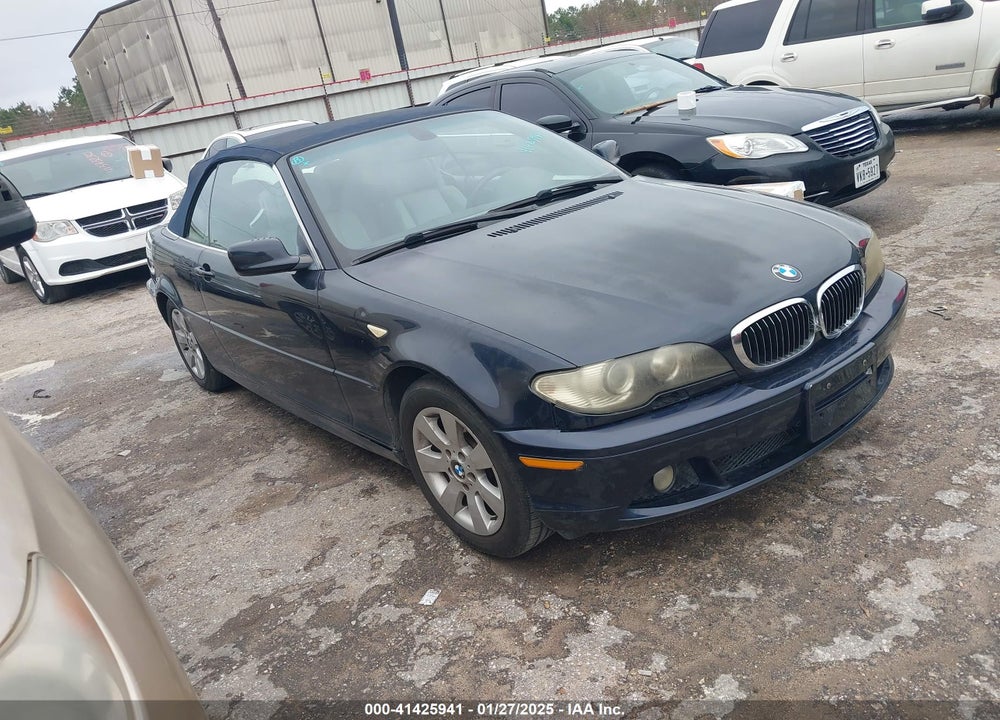 2006 BMW 325CI VIN: WBABW33456PX83708
