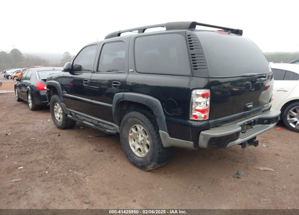 2003 CHEVROLET TAHOE Z71 VIN: 1GNEK13Z53R301290