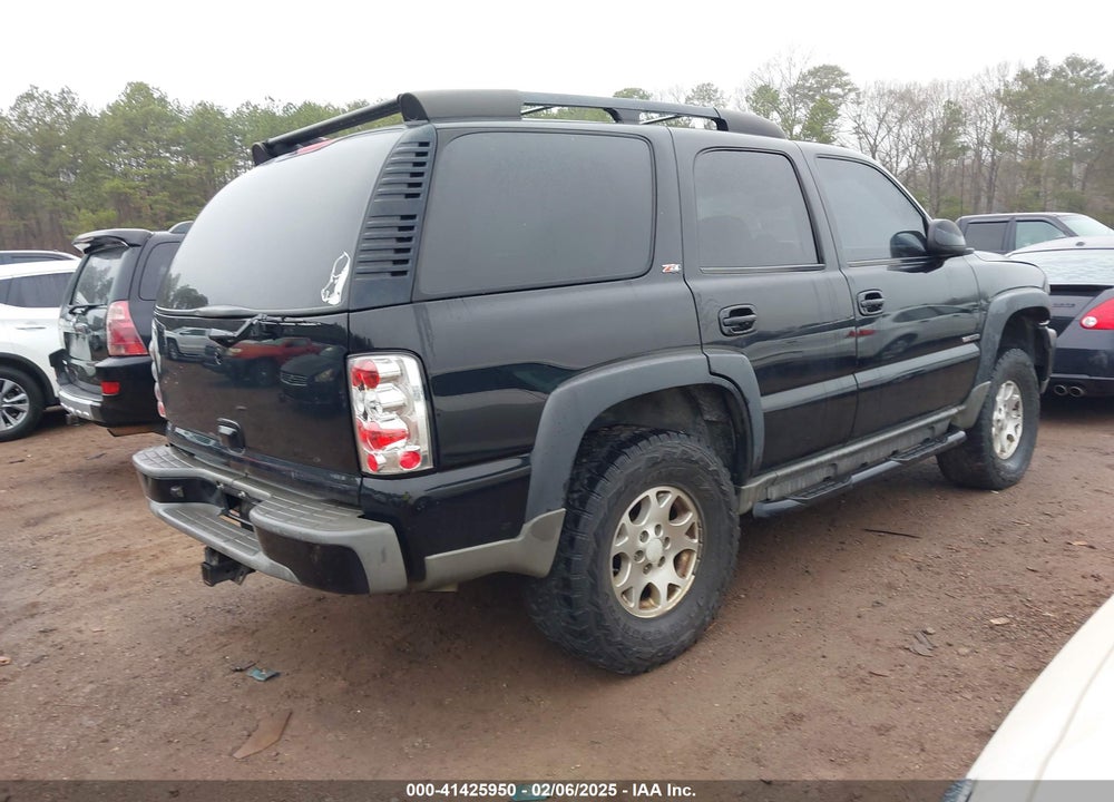 2003 CHEVROLET TAHOE Z71 VIN: 1GNEK13Z53R301290