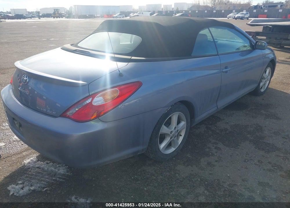 2005 TOYOTA CAMRY SOLARA SLE VIN: 4T1FA38P25U048671
