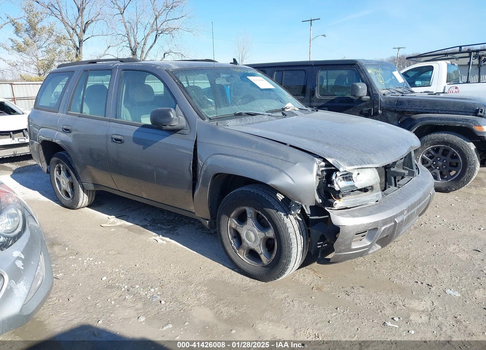 2007 CHEVROLET TRAILBLAZER LS VIN: 1GNDS13S172265918