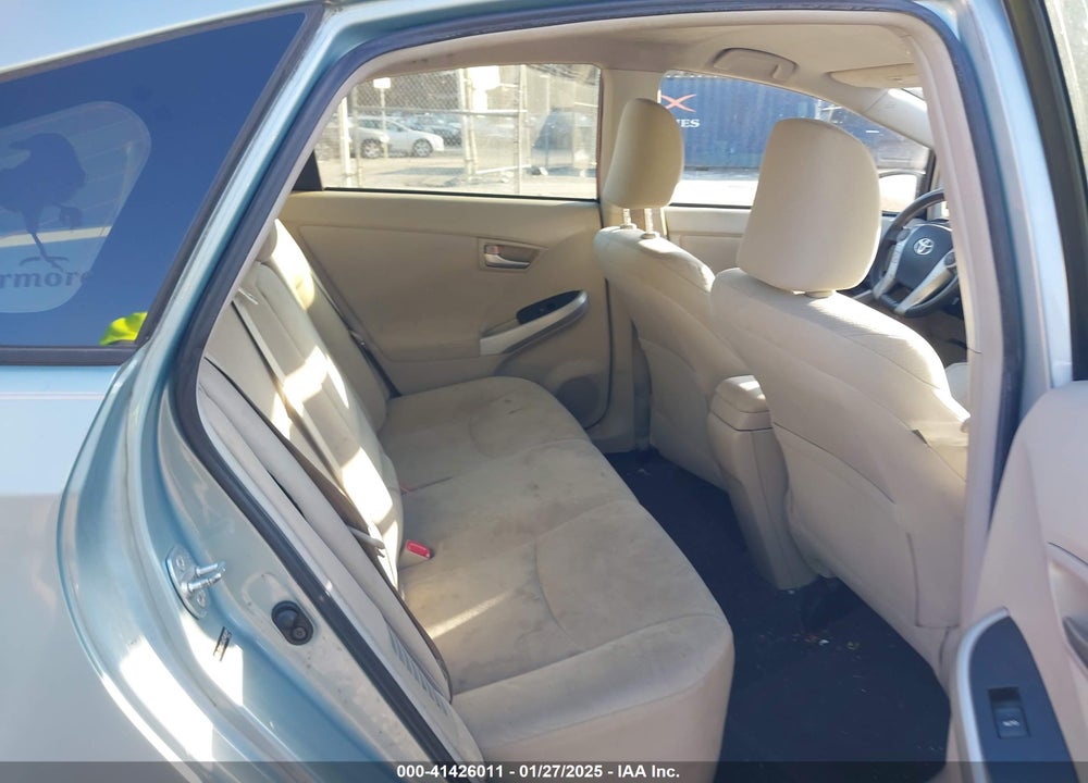 2012 TOYOTA PRIUS VIN: JTDKN3DU6C5480495