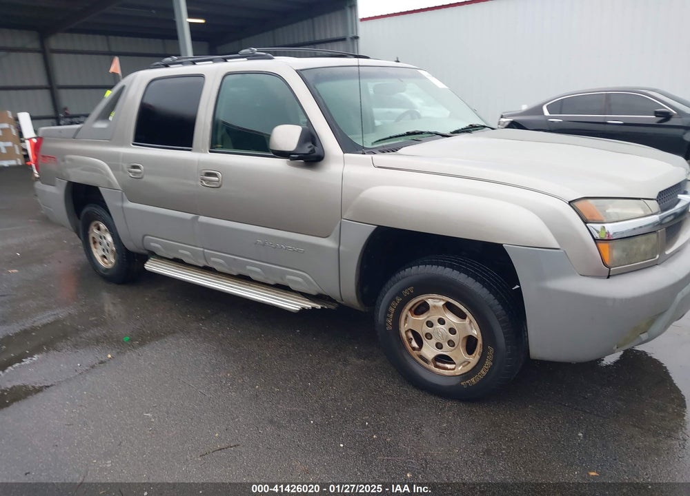 2002 CHEVROLET AVALANCHE 1500 VIN: 3GNEC13T82G169147