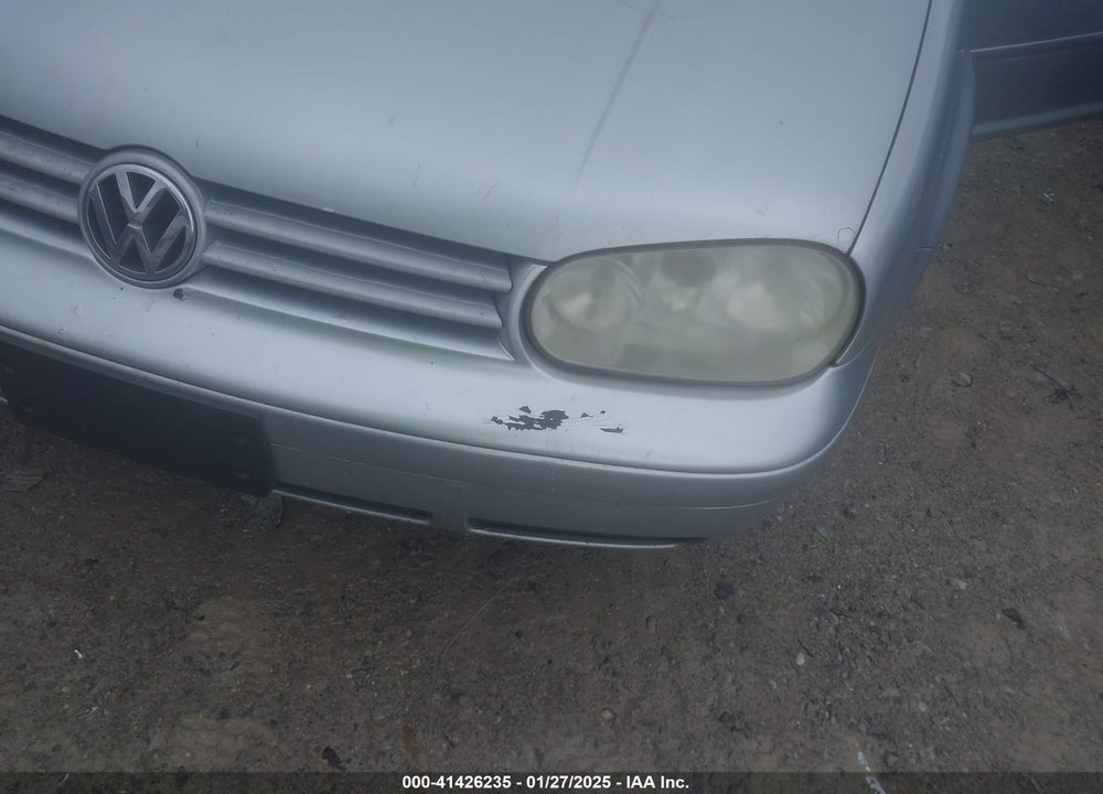 2001 VOLKSWAGEN GOLF GLS 1.8L TURBO VIN: 9BWGD61J714030027
