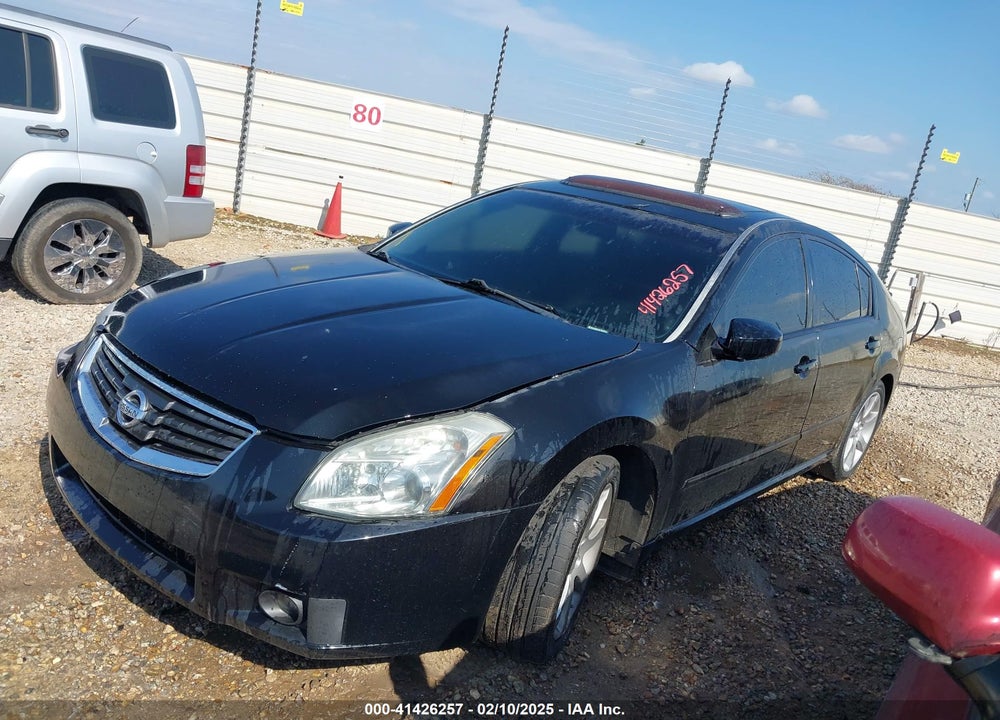 2008 NISSAN MAXIMA VIN: 1N4BA41E68C806464