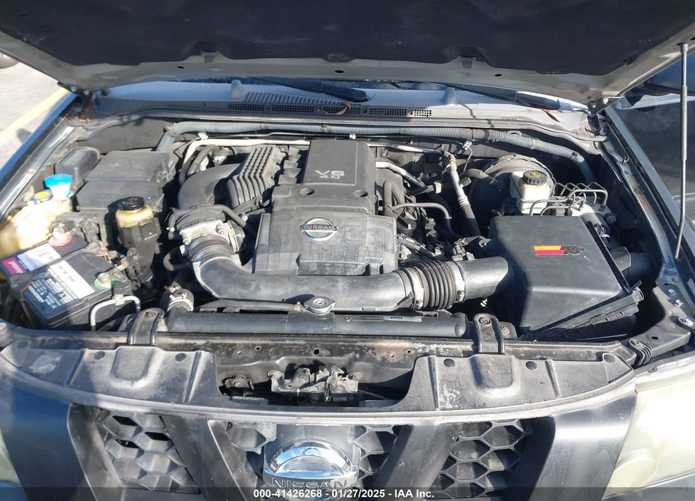 2006 NISSAN XTERRA S VIN: 5N1AN08U86C501296