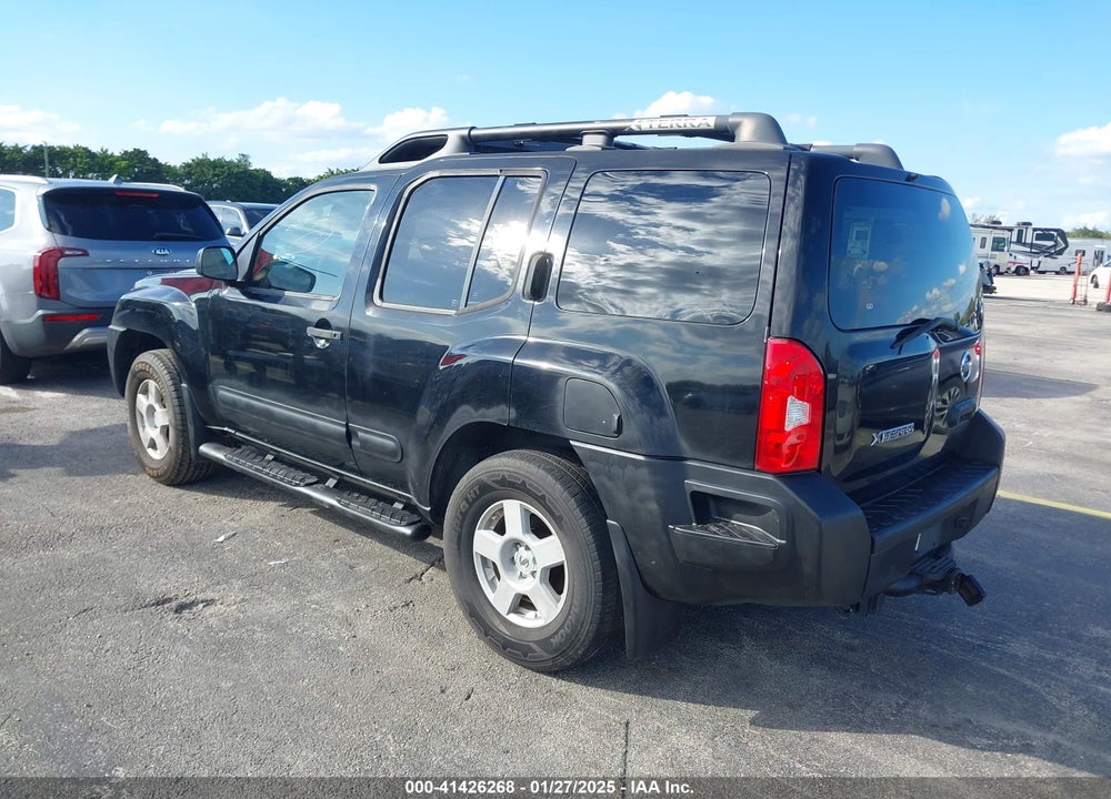 2006 NISSAN XTERRA S VIN: 5N1AN08U86C501296