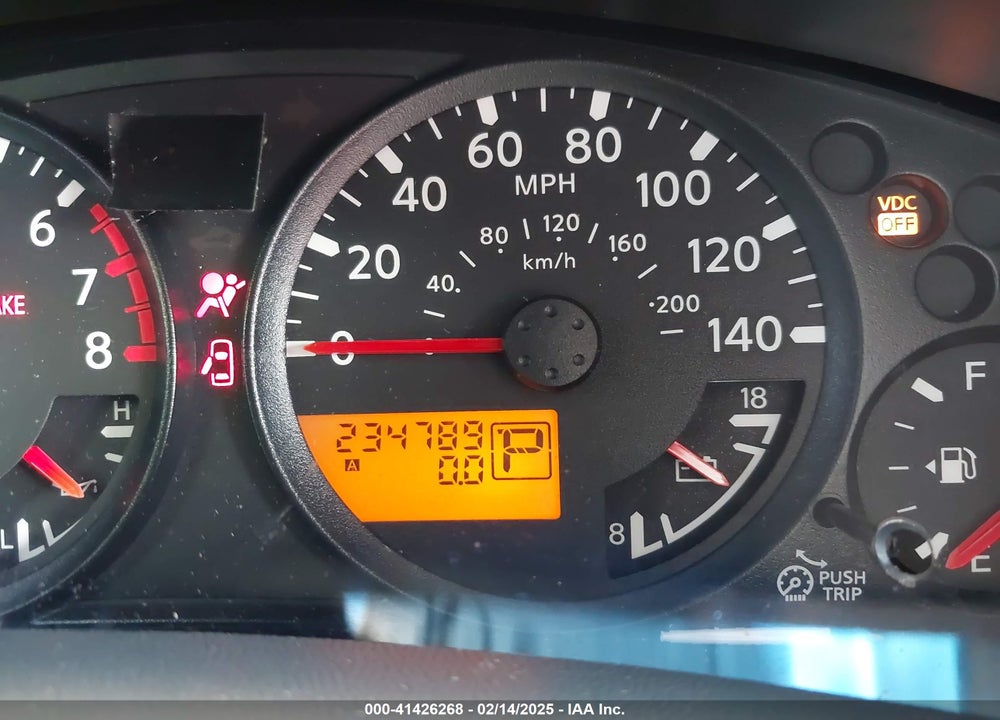 2006 NISSAN XTERRA S VIN: 5N1AN08U86C501296