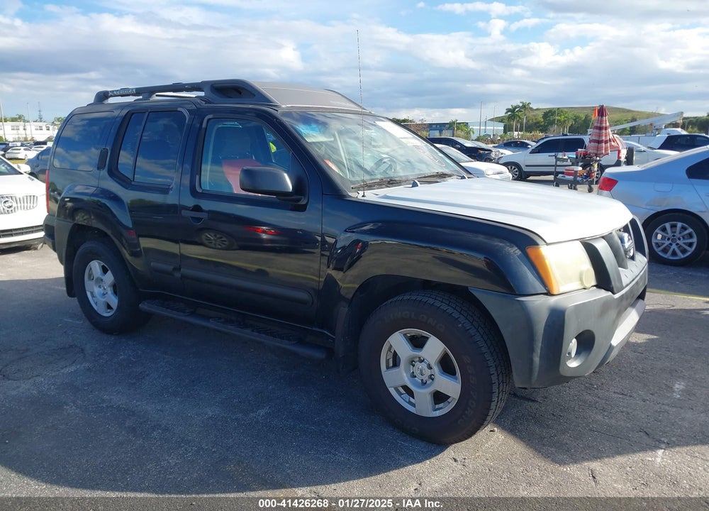 2006 NISSAN XTERRA S VIN: 5N1AN08U86C501296