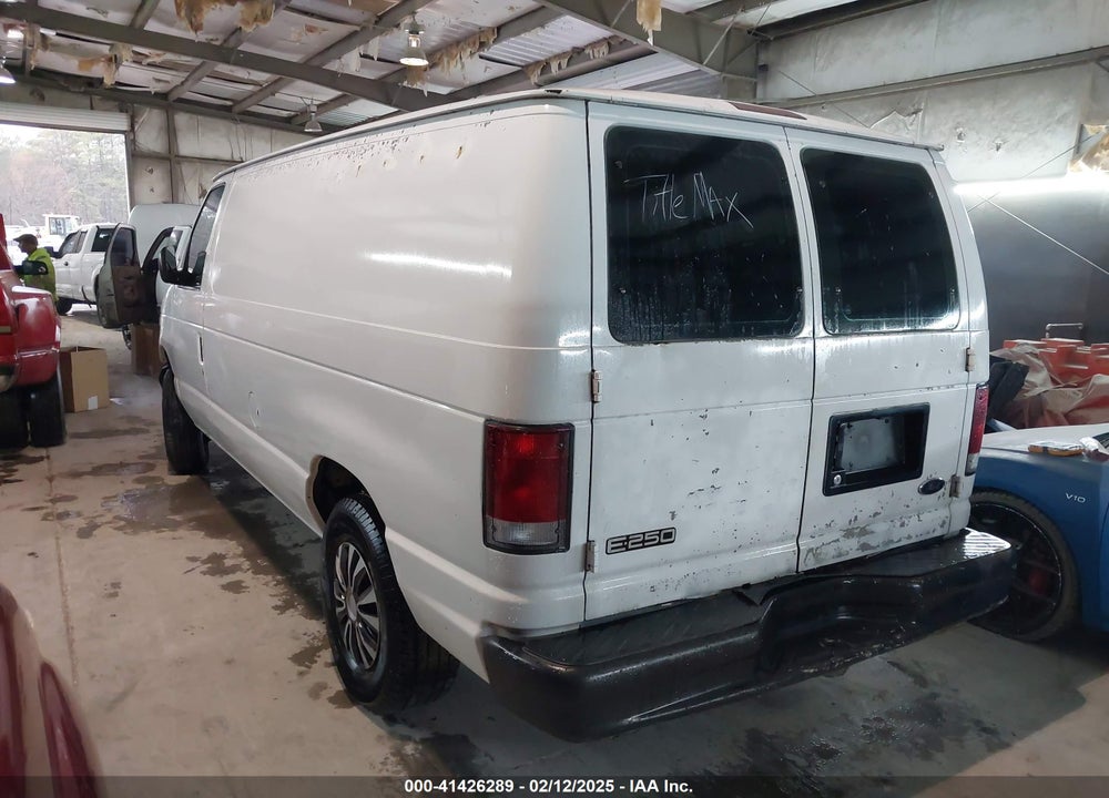 2002 FORD ECONOLINE COMMERCIAL/RECREATIONAL VIN: 1FTNE24L02HB72721