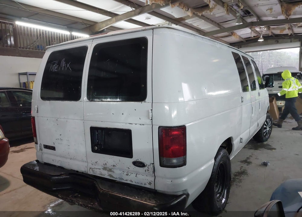 2002 FORD ECONOLINE COMMERCIAL/RECREATIONAL VIN: 1FTNE24L02HB72721