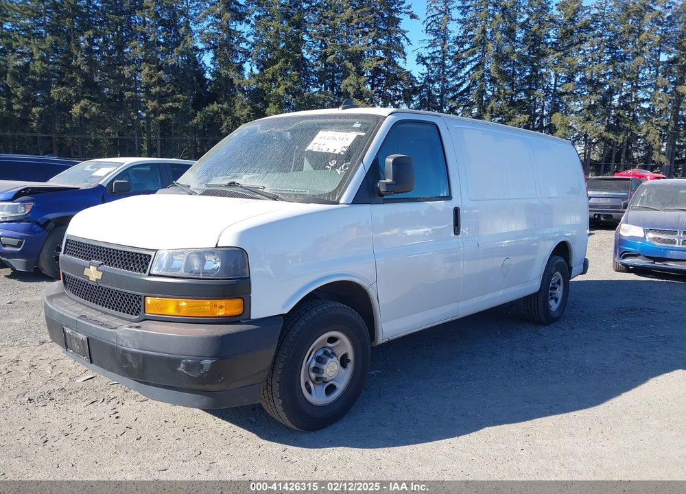 2021 CHEVROLET EXPRESS CARGO RWD 2500 REGULAR WHEELBASE WT VIN: 1GCWGAFP4M1235095