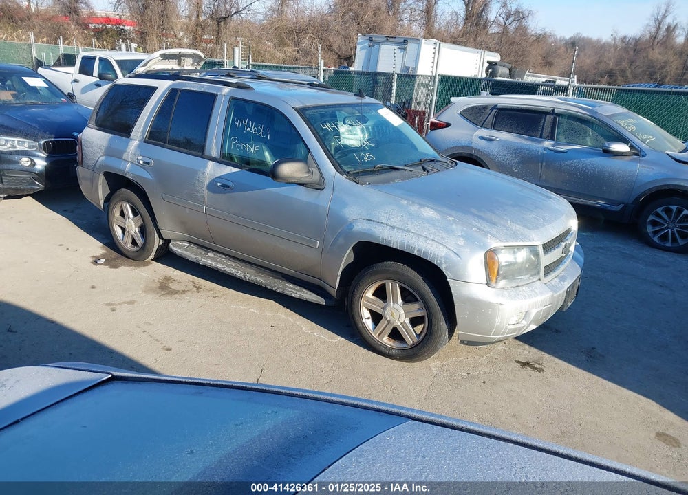 2008 CHEVROLET TRAILBLAZER LT VIN: 1GNDS13S782243312