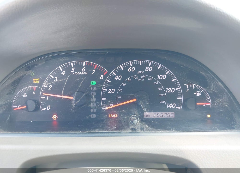 2005 TOYOTA CAMRY LE VIN: 4T1BE32KX5U015451