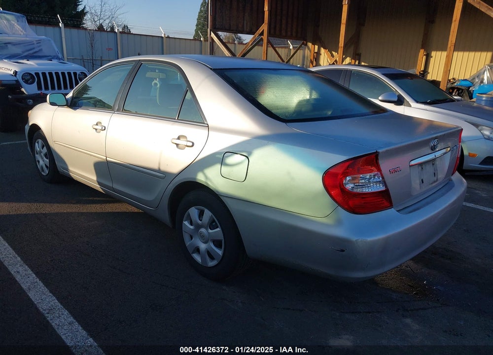 2003 TOYOTA CAMRY LE VIN: 4T1BE32K03U772341