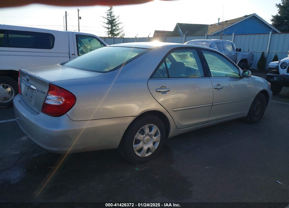 2003 TOYOTA CAMRY LE VIN: 4T1BE32K03U772341