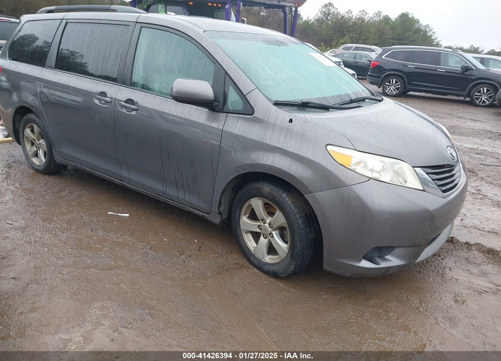 2012 TOYOTA SIENNA LE V6 8 PASSENGER VIN: 5TDKK3DC0CS201925