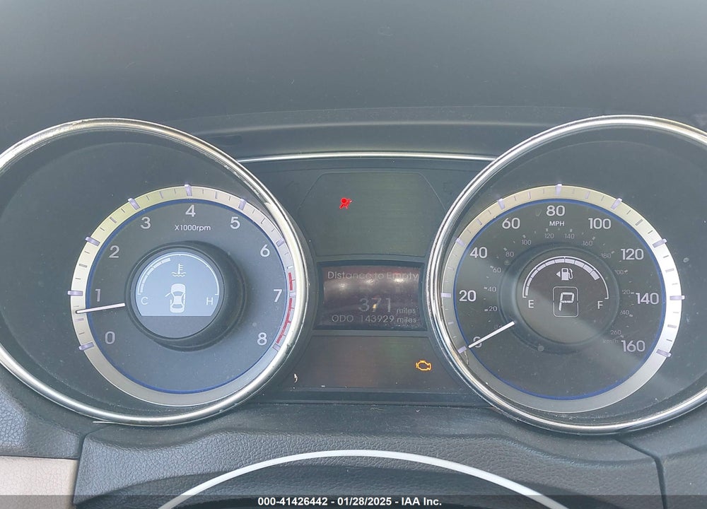 2011 HYUNDAI SONATA GLS VIN: 5NPEB4AC1BH019503
