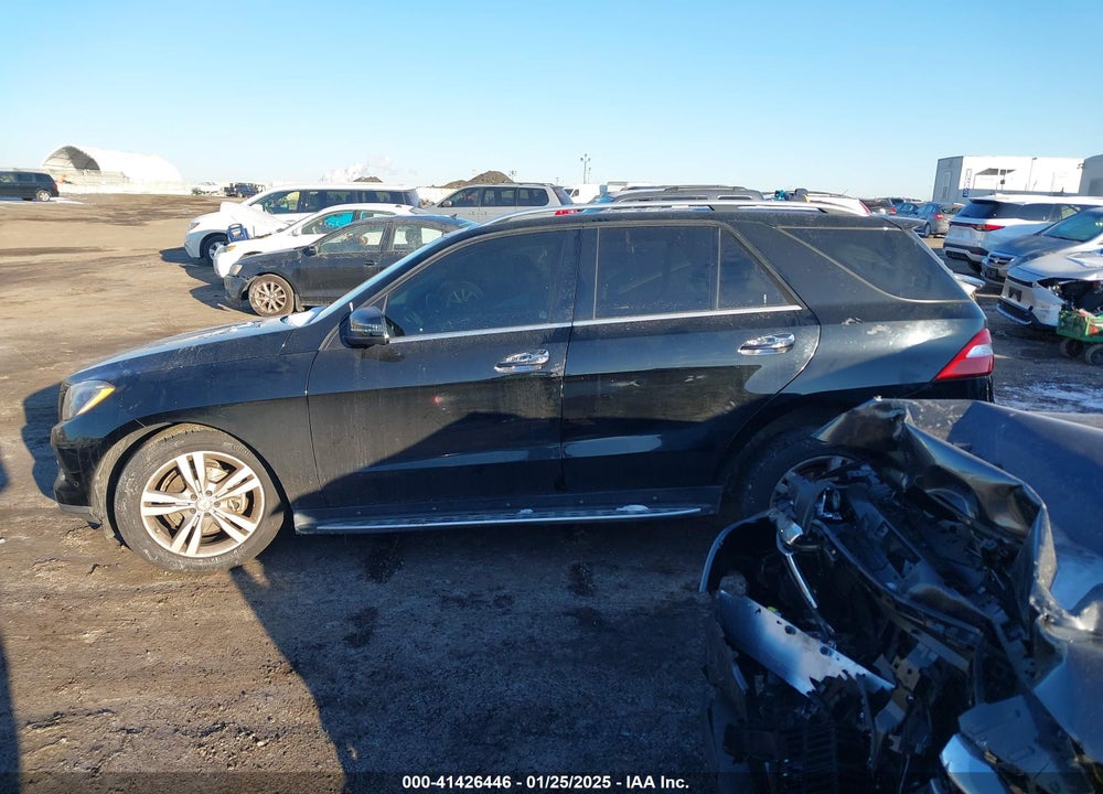 2014 MERCEDES-BENZ ML 350 4MATIC VIN: 4JGDA5HB0EA310762