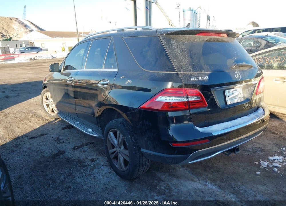 2014 MERCEDES-BENZ ML 350 4MATIC VIN: 4JGDA5HB0EA310762