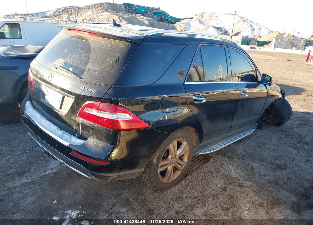 2014 MERCEDES-BENZ ML 350 4MATIC VIN: 4JGDA5HB0EA310762