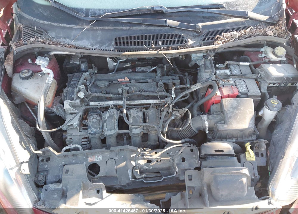 2017 FORD FIESTA VIN: 3FADP4BJ9HM109470