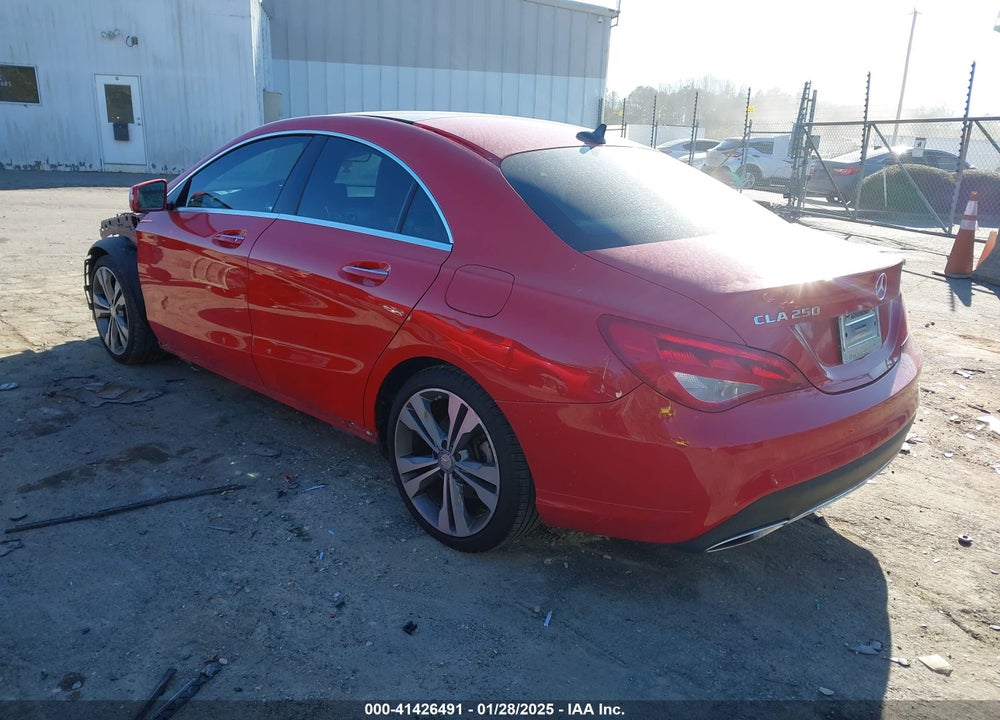 2017 MERCEDES-BENZ CLA 250 VIN: WDDSJ4GB1HN494653