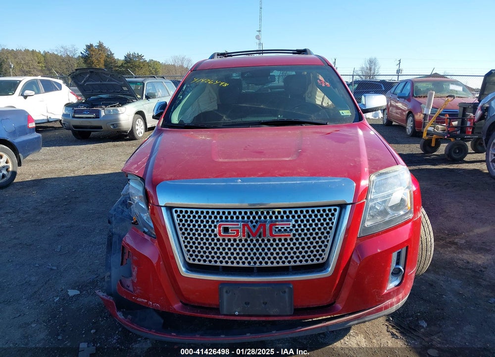 2014 GMC TERRAIN DENALI VIN: 2GKFLZE34E6237781