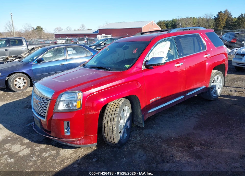 2014 GMC TERRAIN DENALI VIN: 2GKFLZE34E6237781