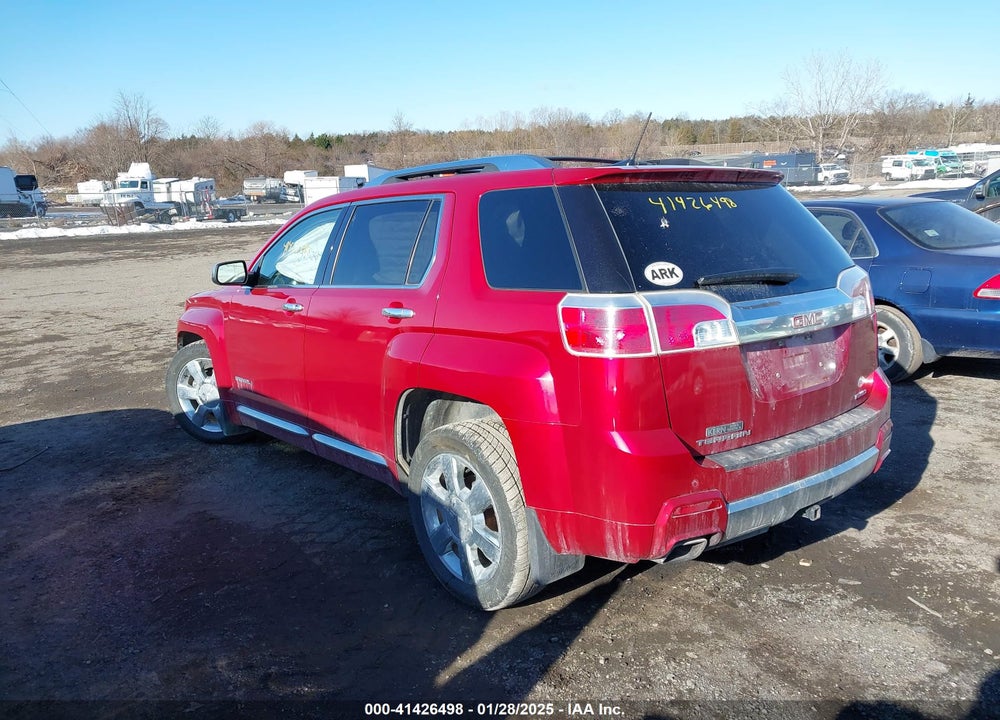 2014 GMC TERRAIN DENALI VIN: 2GKFLZE34E6237781
