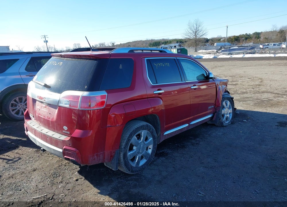 2014 GMC TERRAIN DENALI VIN: 2GKFLZE34E6237781