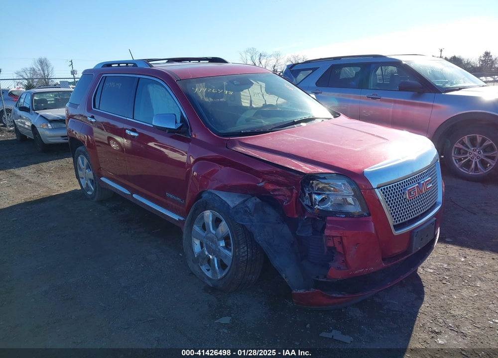 2014 GMC TERRAIN DENALI VIN: 2GKFLZE34E6237781