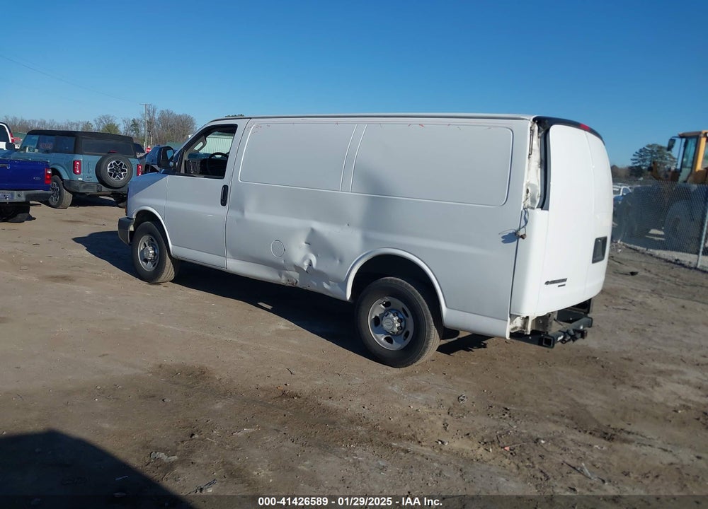 2016 CHEVROLET EXPRESS 2500 WORK VAN VIN: 1GCWGAFF1G1286937