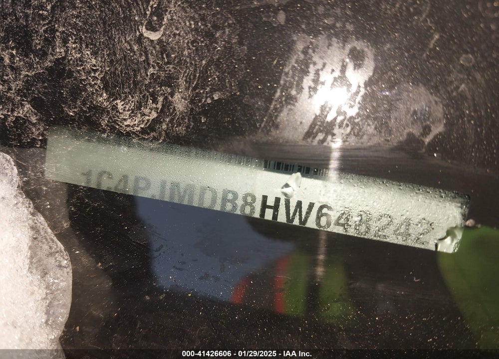2017 JEEP CHEROKEE HIGH ALTITUDE 4X4 VIN: 1C4PJMDB8HW648242