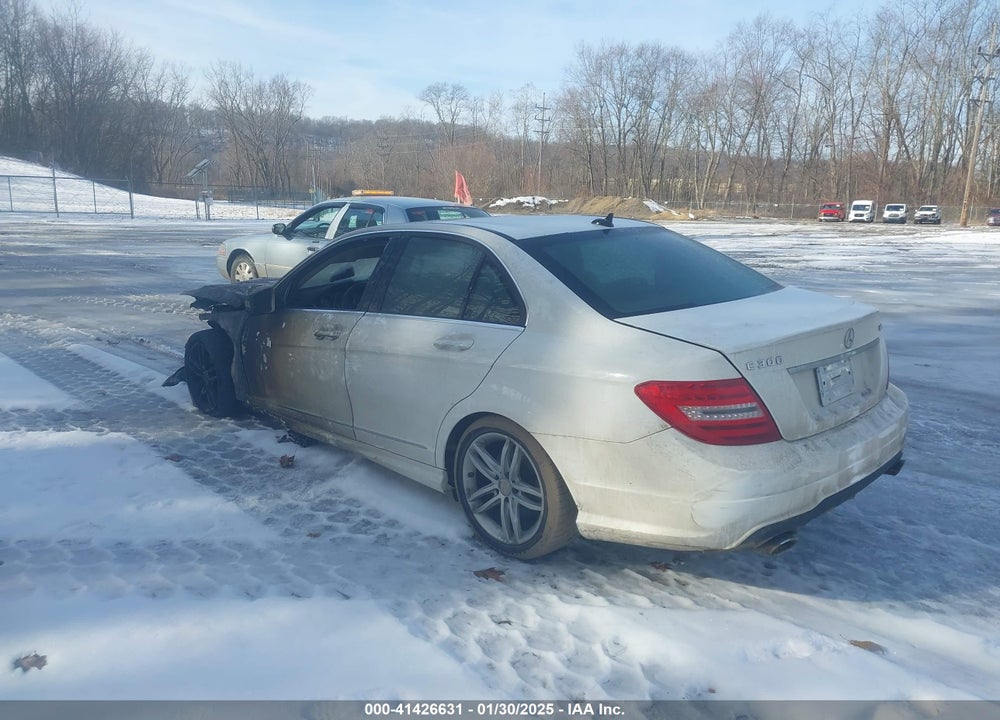 2014 MERCEDES-BENZ C 300 VIN: WDDGF8AB8ER310160