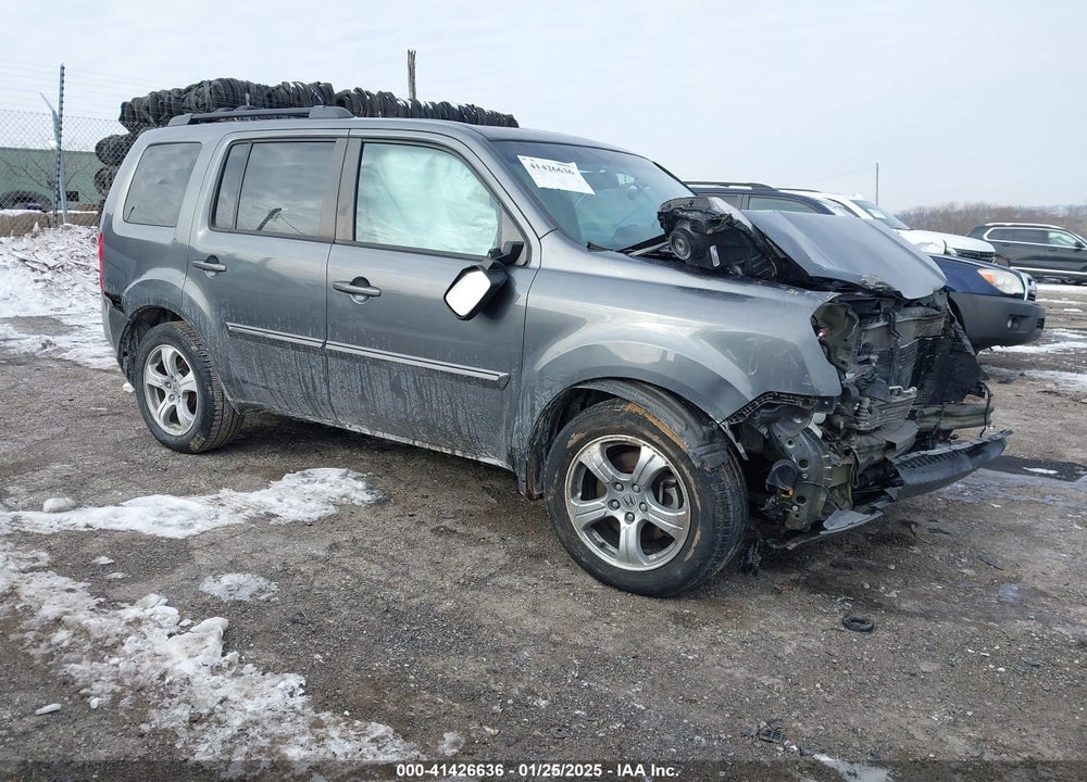 2013 HONDA PILOT EX-L VIN: 5FNYF4H65DB001749