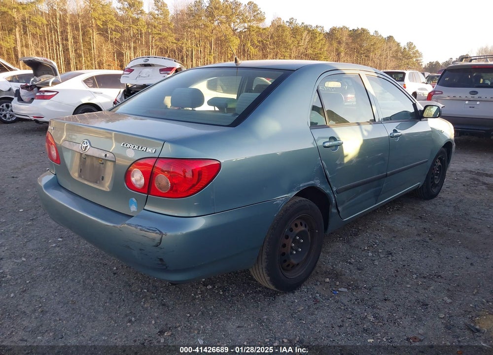 2005 TOYOTA COROLLA CE VIN: 2T1BR32E55C416406