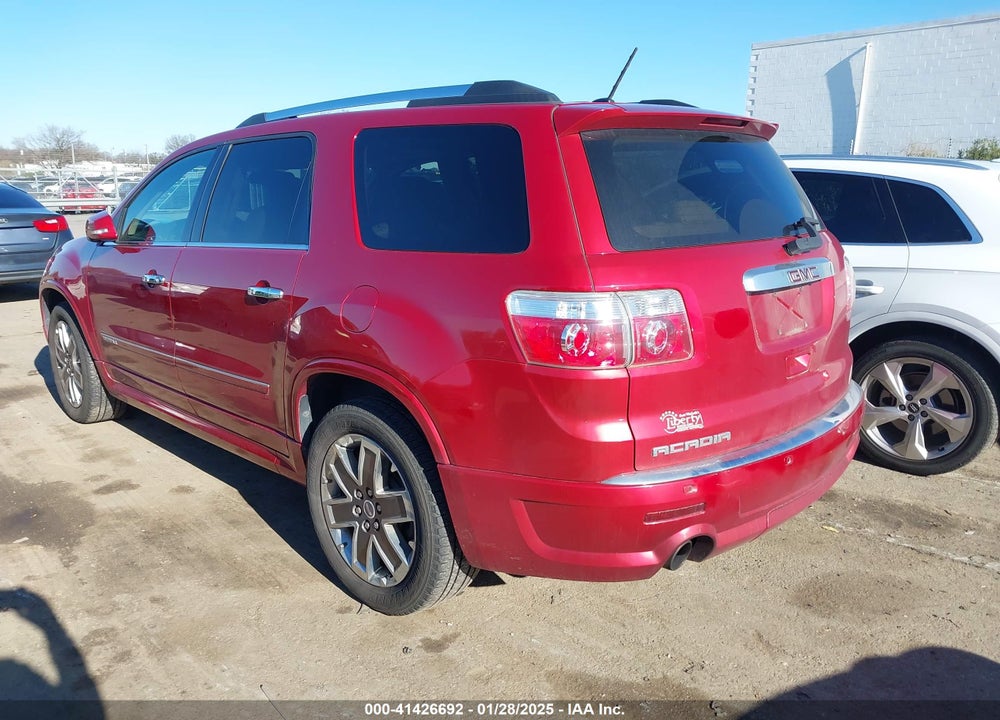 2012 GMC ACADIA DENALI VIN: 1GKKRTED4CJ332070