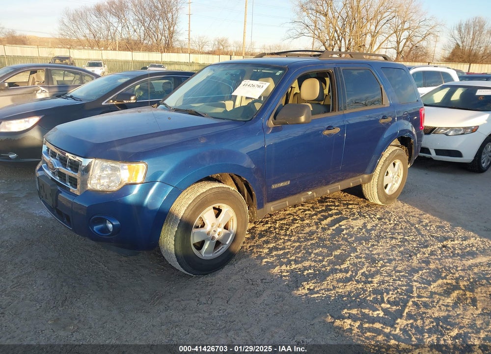 2008 FORD ESCAPE XLT VIN: 1FMCU03Z48KC72901