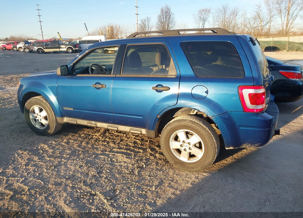 2008 FORD ESCAPE XLT VIN: 1FMCU03Z48KC72901
