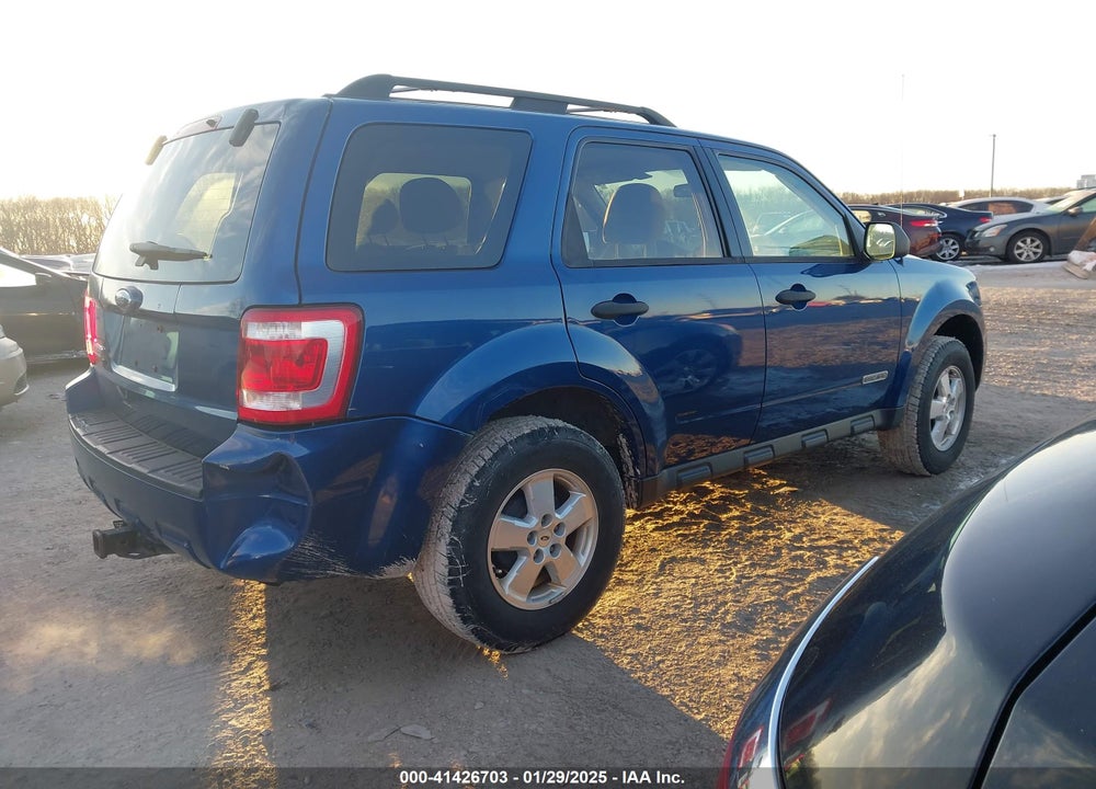 2008 FORD ESCAPE XLT VIN: 1FMCU03Z48KC72901