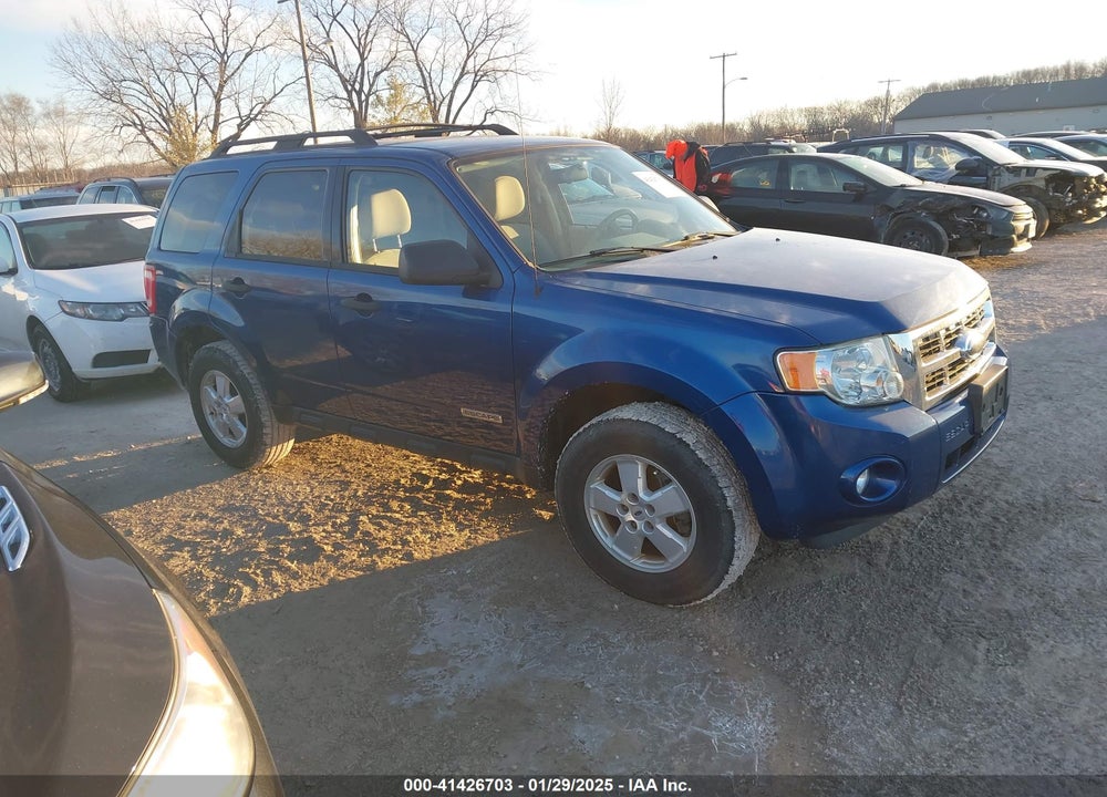 2008 FORD ESCAPE XLT VIN: 1FMCU03Z48KC72901