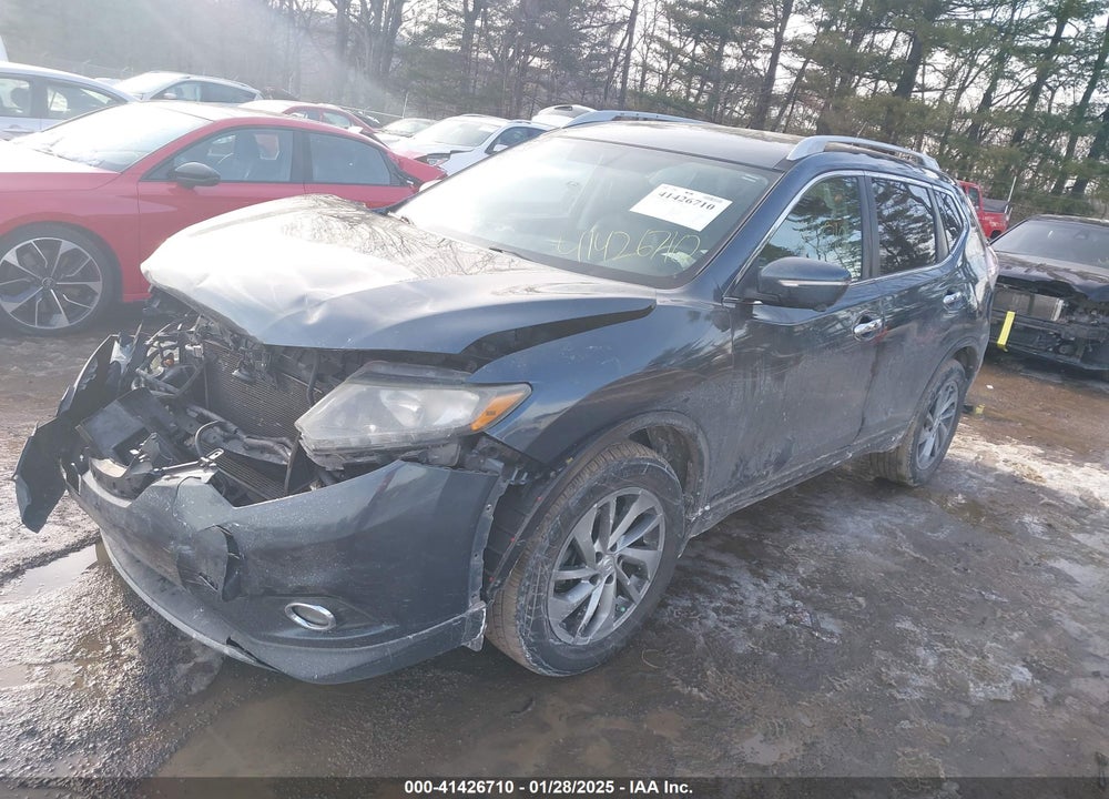 2014 NISSAN ROGUE SL VIN: 5N1AT2MV3EC828008