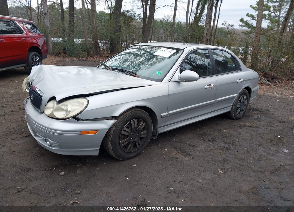 2004 HYUNDAI SONATA VIN: KMHWF25S84A063809