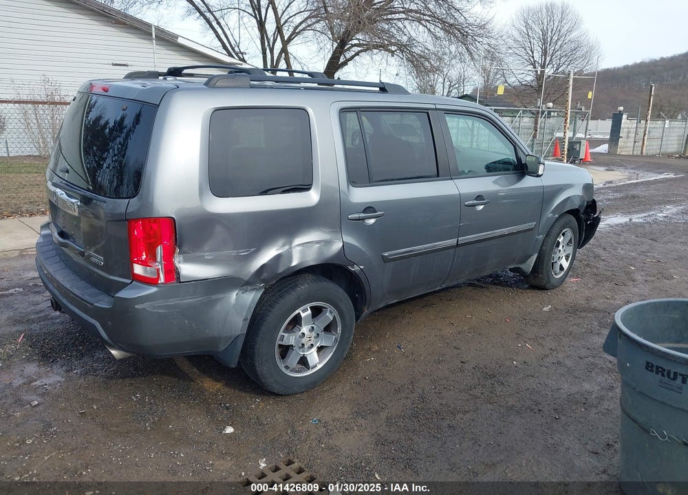2009 HONDA PILOT TOURING VIN: 5FNYF48929B021488