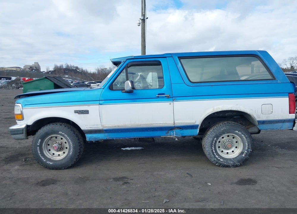 1994 FORD BRONCO U100 VIN: 1FMEU15N4RLA12907