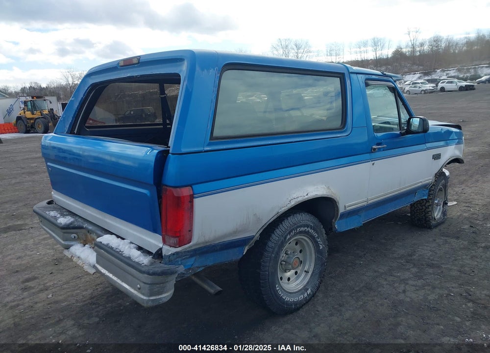1994 FORD BRONCO U100 VIN: 1FMEU15N4RLA12907