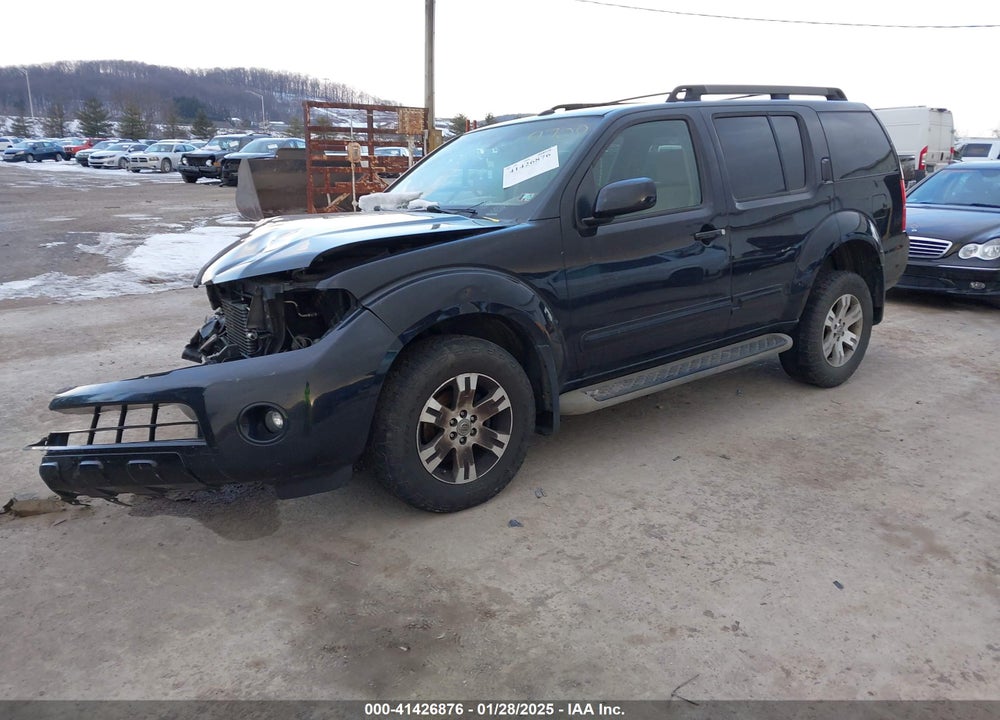 2010 NISSAN PATHFINDER SE VIN: 5N1AR1NB7AC629700